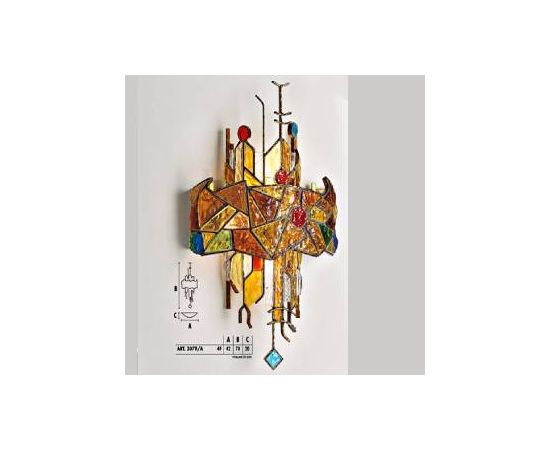 Настенный светильник  Longobard DALY 3079/A 4F, фото 1