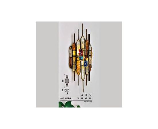 Настенный светильник  Longobard DALY 3102/A 2F, фото 1