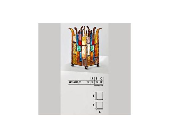 Настольный светильник  Longobard DALY 8025/С 1F, фото 1