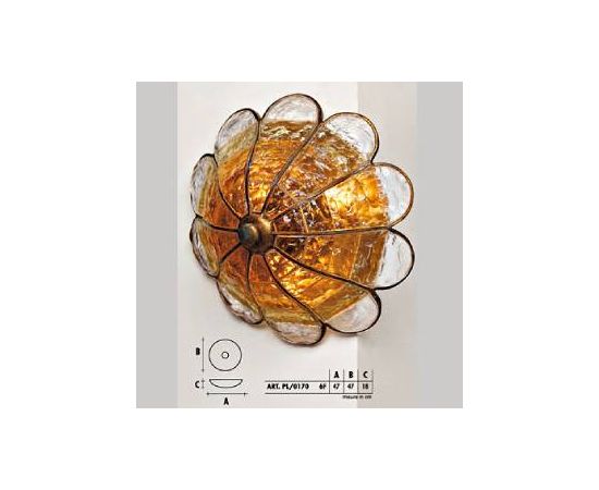 Настенный/потолочный светильник  Longobard PL/0170 6F, фото 1