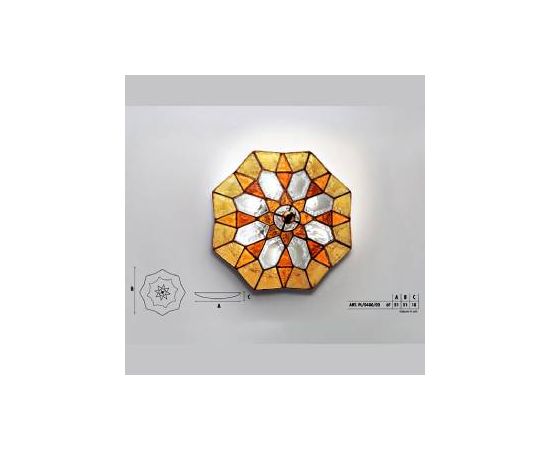 Настенный/потолочный светильник  Longobard PL/0480/01 3F, фото 3