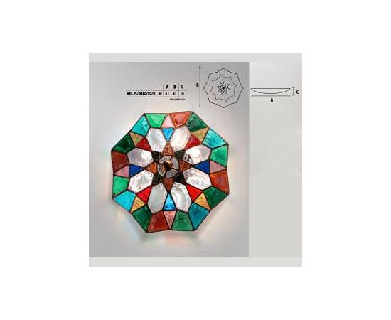 Настенный/потолочный светильник  Longobard PL/0480/01 3F, фото 2