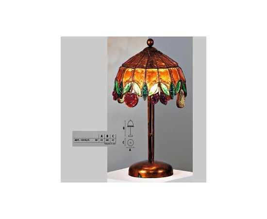 Настольный светильник  Longobard MADRID 1010/C 3F, фото 1