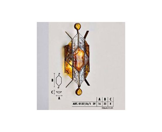 Настенный светильник  Longobard PAGODA 0137/A/1 2F, фото 1