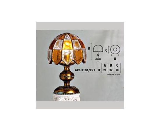 Настольный светильник  Longobard PAGODA 0138/C/1 1F, фото 1