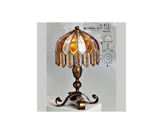 Настольный светильник  Longobard PAGODA 0138/C/1 1F, фото 3