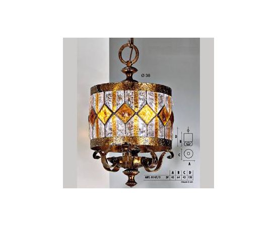 Подвесной светильник  Longobard PAGODA 0147/1 3F, фото 1