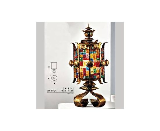 Настольный светильник  Longobard PAGODA 2019/C 4F, фото 1