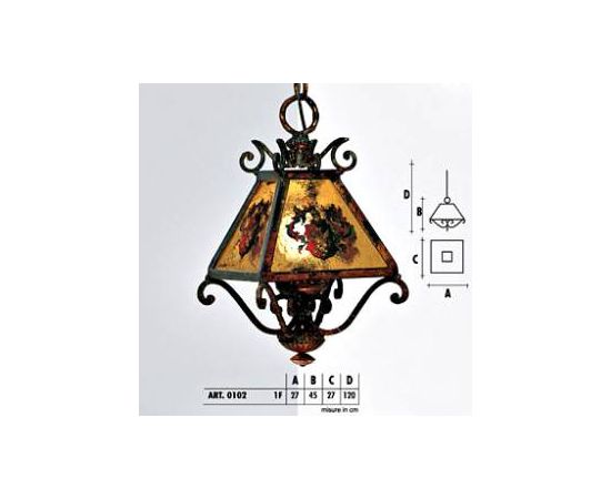 Подвесной светильник  Longobard STEMMI 0102 1F, фото 1