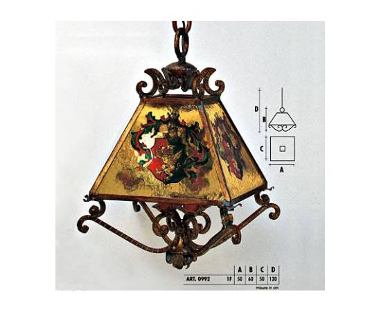 Подвесной светильник  Longobard STEMMI 0102 1F, фото 2