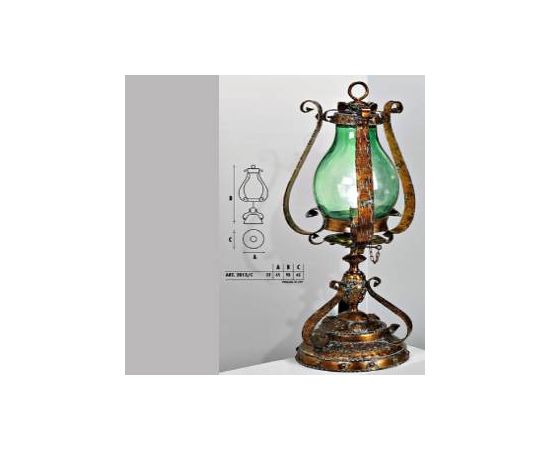 Настольный светильник  Longobard TOLEDO 2013/С 1F, фото 1