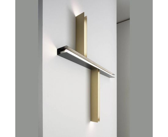 Настенный/потолочный светильник Vesoi U brass, фото 18