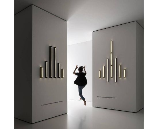 Настенный/потолочный светильник Vesoi U brass, фото 9