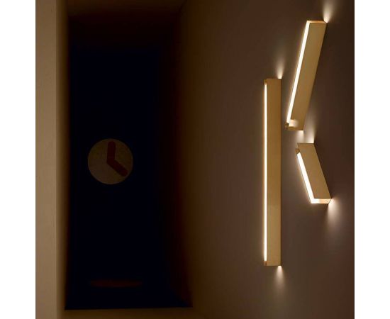 Настенный/потолочный светильник Vesoi U brass, фото 5