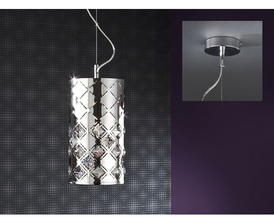 Подвесной светильник Schuller ALEXIA СТЕ.СТАЛЬ, фото 1