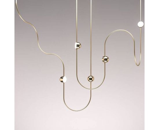 Подвесной светильник Ovature Studios Dia Curved Config. 3, фото 1