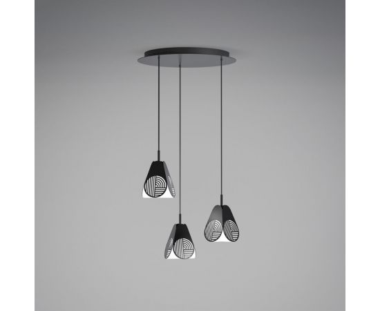 Потолочный/подвесной светильник OBLURE Notic Triplette, фото 1