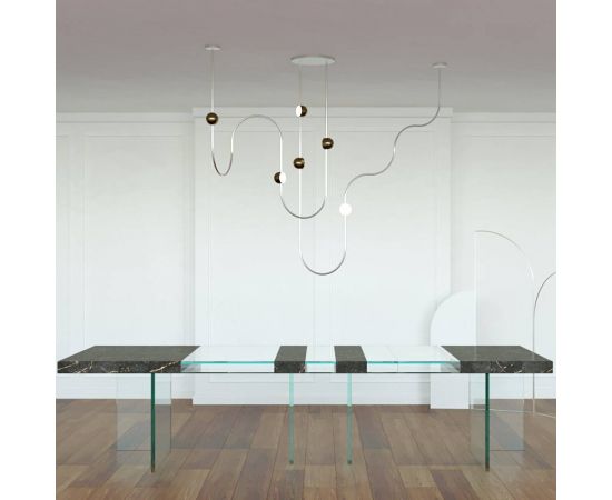 Подвесной светильник Ovature Studios Dia Curved Config. 3, фото 7