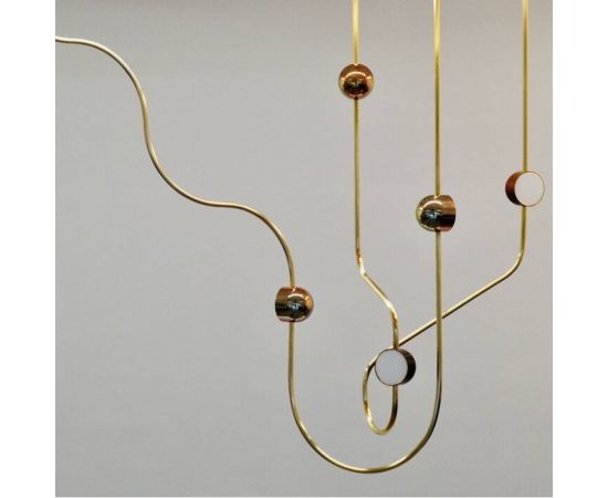 Подвесной светильник Ovature Studios Dia Curved Config. 2, фото 7