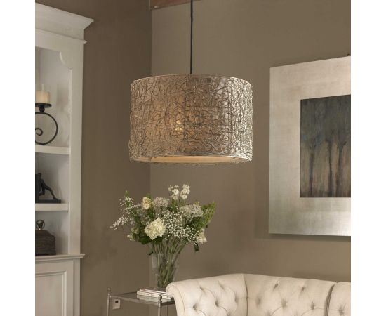 Подвесной светильник Uttermost KNOTTED RATTAN 3, фото 3