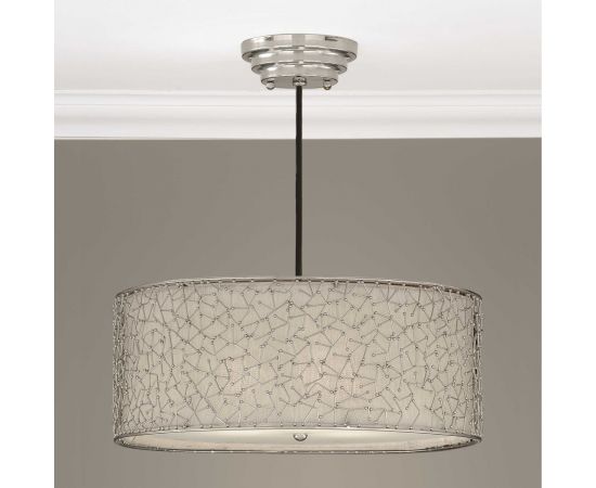 Подвесной светильник Uttermost BRANDON SILVER 3, фото 2