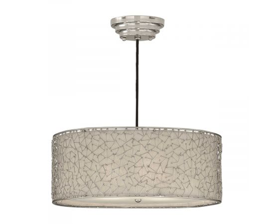 Подвесной светильник Uttermost BRANDON SILVER 3, фото 1
