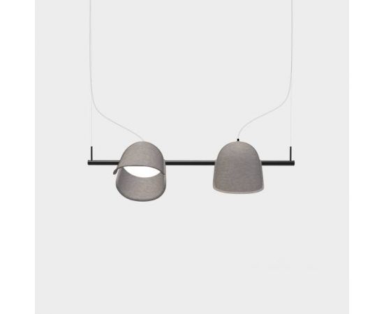 Подвесной светильник De Vorm Pivot PET Felt Adjustable Lamp Duo, фото 12