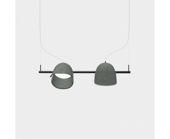 Подвесной светильник De Vorm Pivot PET Felt Adjustable Lamp Duo, фото 7