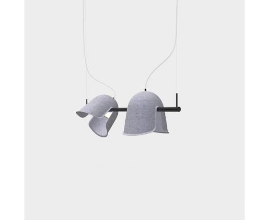 Подвесной светильник De Vorm Pivot PET Felt Adjustable Lamp Duo, фото 13