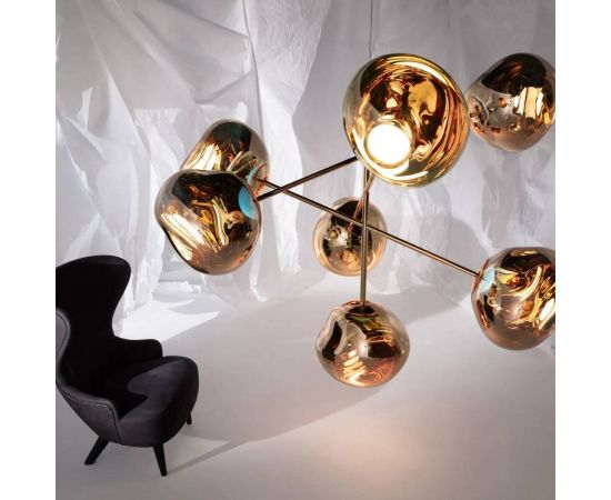 Подвесной светильник Tom Dixon MELT LED CHANDELIER LARGE, фото 2