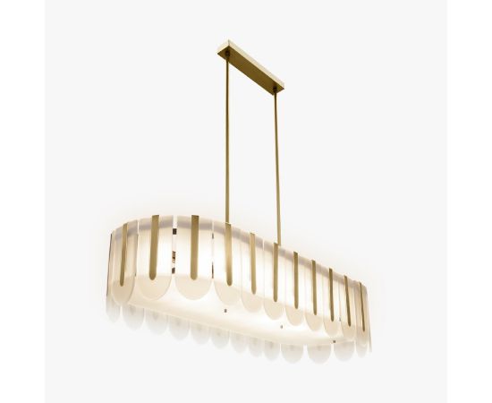 Подвесной светильник Bella Figura Elisabetta Oval Chandelier, фото 1