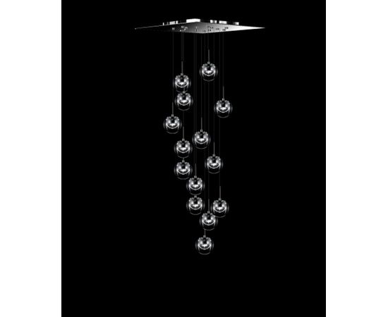 Подвесной светильник Kundalini DEW 14 SQUARE, фото 1