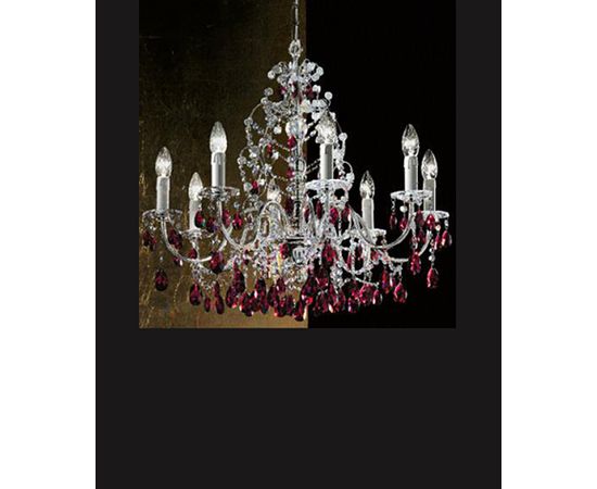 Люстра Emozioni Italiane MI/Lord Bis/67/8 SW nic bordr, фото 1