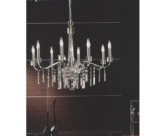 Люстра Emozioni Italiane MI/Quadrum/77/8 nic/asf, фото 1