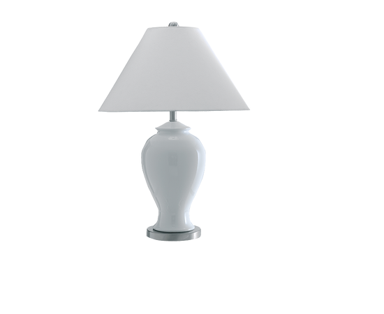 Настольная лампа Andrew Martin GIANT WHITE CERAMIC TABLE LAMP, фото 1