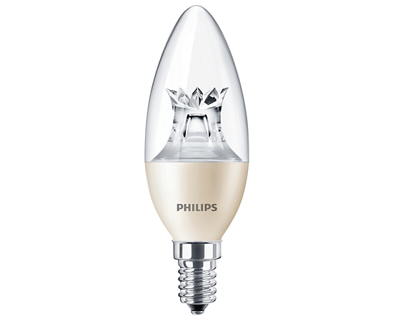 Светодиодная лампа Philips MASTER LEDcandle DT 6-40W E14 B38 CL_AP, фото 1
