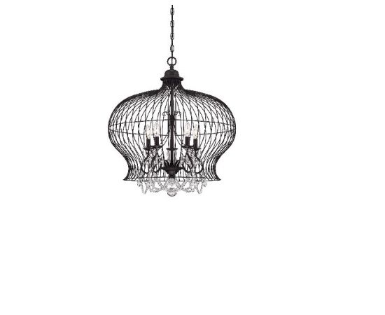 Подвесной светильник Savoy House Abagail 5 Light Pendant, фото 1