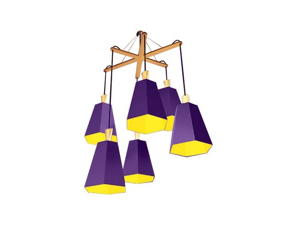 Подвесной светильник DesignHeure LuXiole Lu6las, фото 1