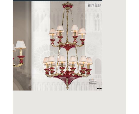 Люстра Riperlamp Notre Dame 360 C GH, фото 1