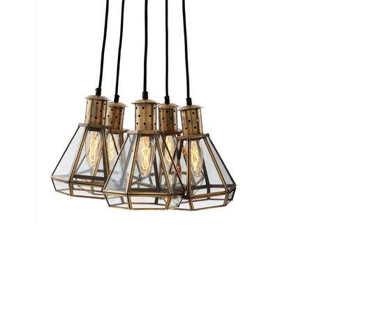 Подвесной светильник Eichholtz Lamp Hanging Polygon, фото 1