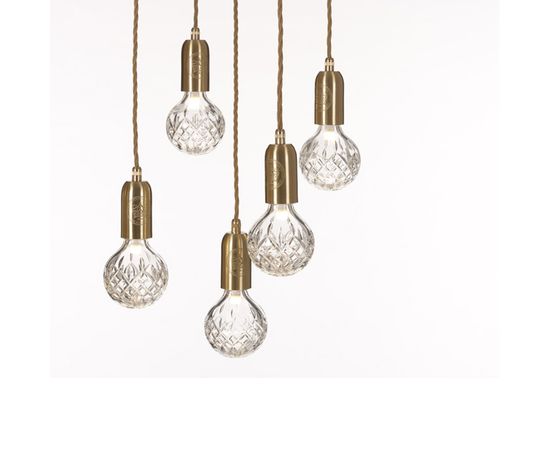 Подвесной светильник Lee Broom Clear Crystal Bulb Chandelier, фото 1
