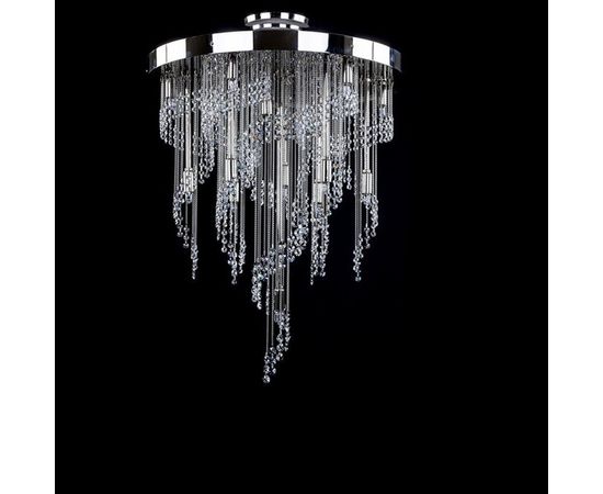 Люстра ArtGlass ERIN nickel, фото 1