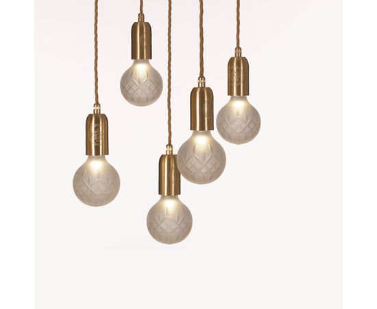 Подвесной светильник Lee Broom Frosted Crystal Bulb Chandelier, фото 1
