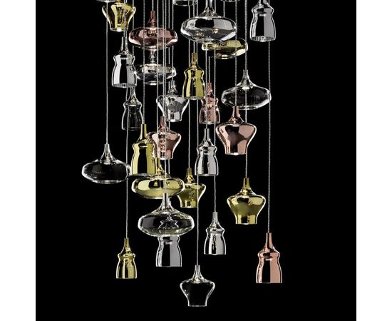 Подвесной светильник Studio Italia Design Nostalgia Glass composition, фото 1