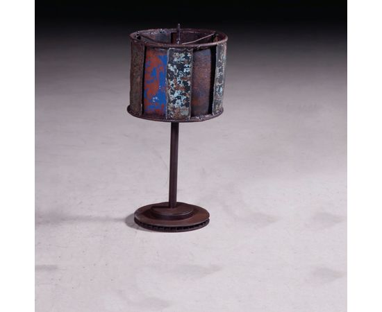 Настольная лампа Philips Collection Oil Drum Round Table Lamp, фото 1