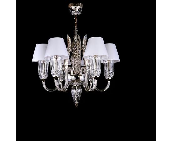 Люстра ArtGlass VIENNA nickel, фото 1