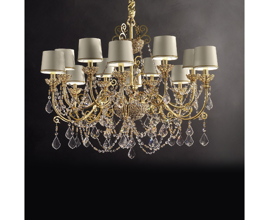 Люстра Masiero Luxury Imperial Gold/ Silver 16, фото 1
