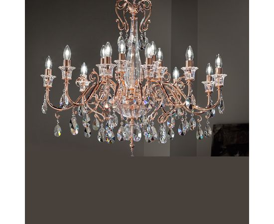 Люстра MASIERO (Emme Pi Light) CURLÍ 10+5, фото 1