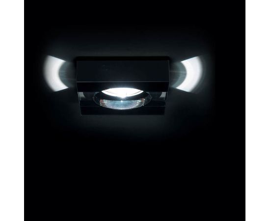 Встраиваемый в потолок светильник Donolux DL138CH/White-Black, фото 1