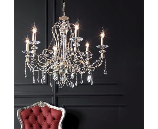 Люстра Ciciriello Lampadari Charme lampadario 6 luci, фото 1